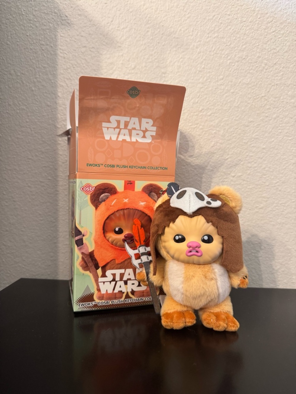 Cosb! Ewok Logray Star Wars Ewok Plush Keychain